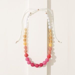 Chico’s Adjustable Multi Warm Necklace NWOT